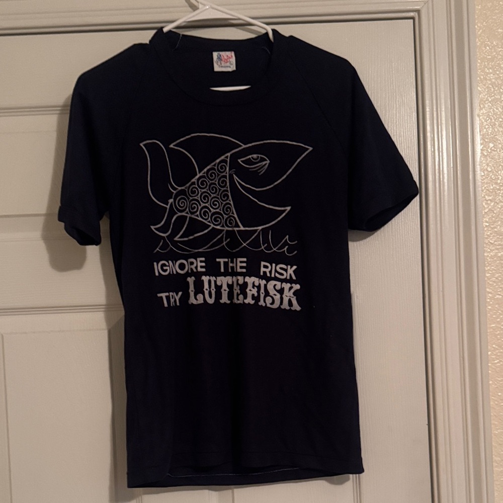 Lutfisk Graphic Tee - Black